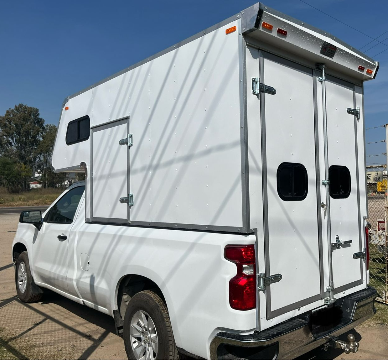 campers volado pick up de aluminio
