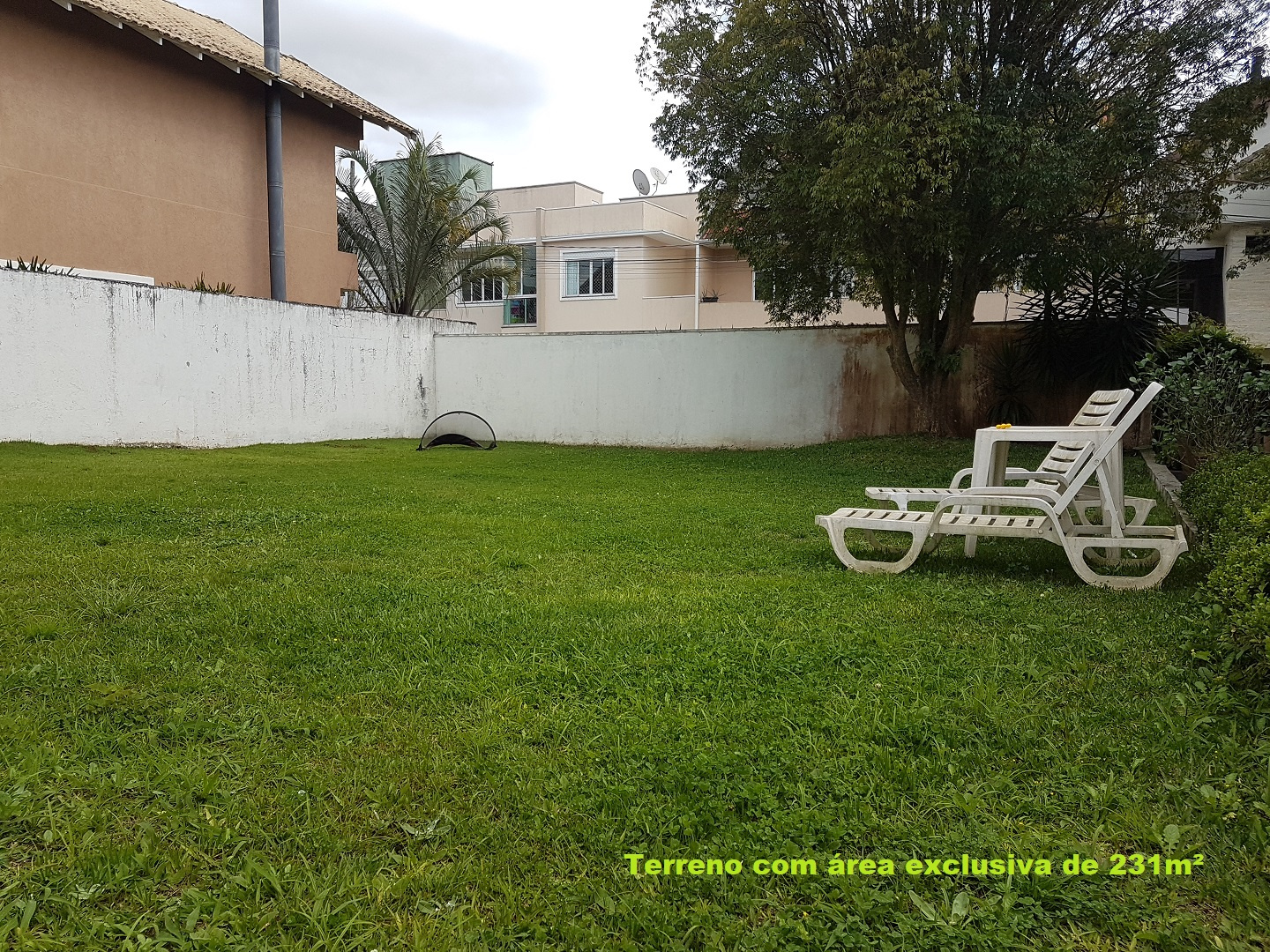 Área interna do Terreno