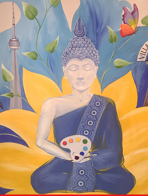 Painting of a Buddha