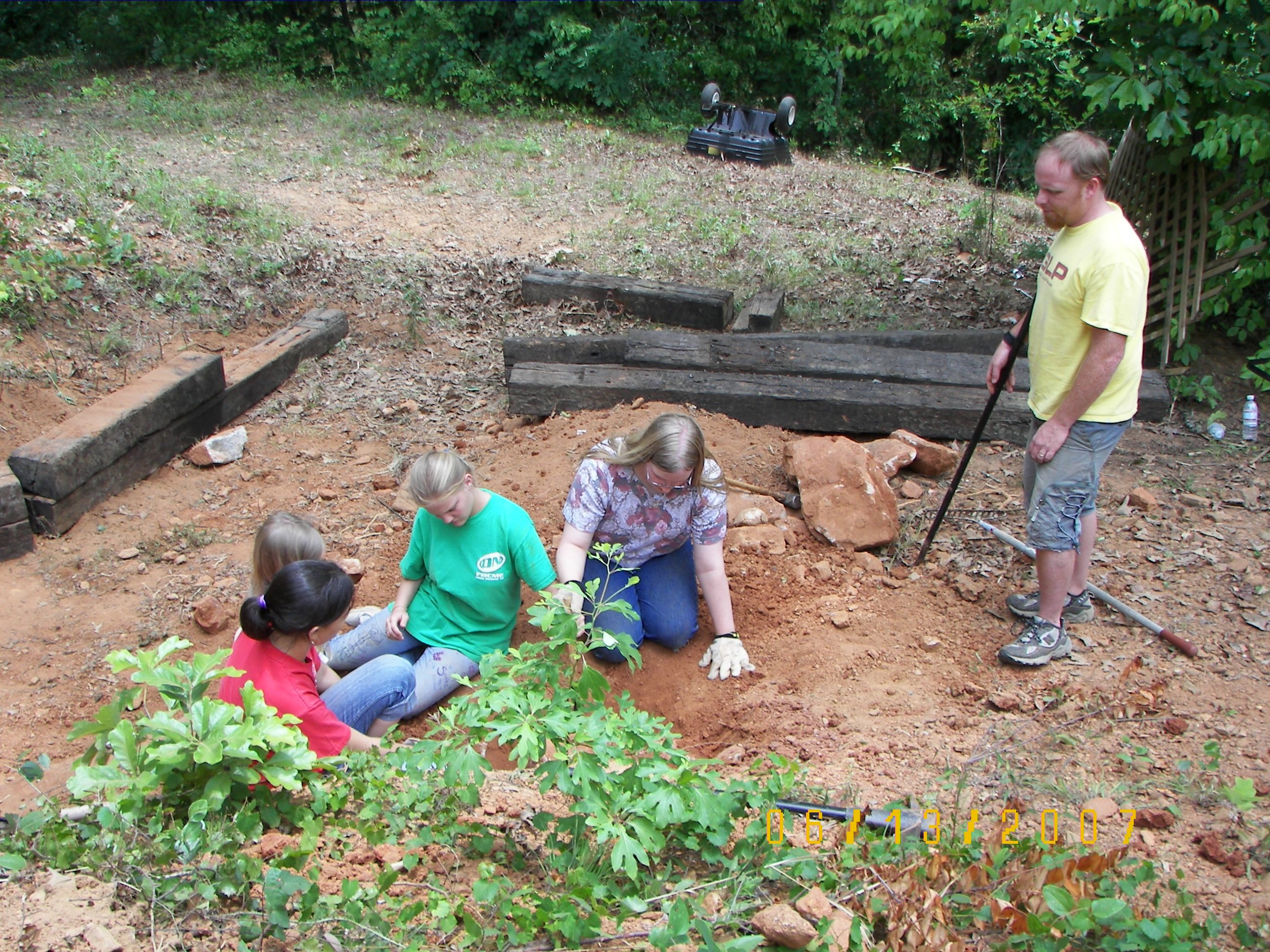 Outside Basement Work
