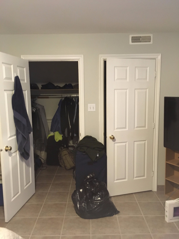 Entry Storage Closet
