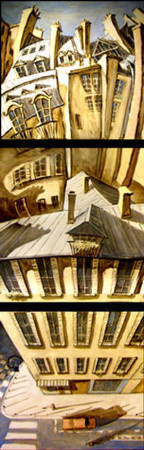 Top to BottomTriptych 
60X180cm  sold