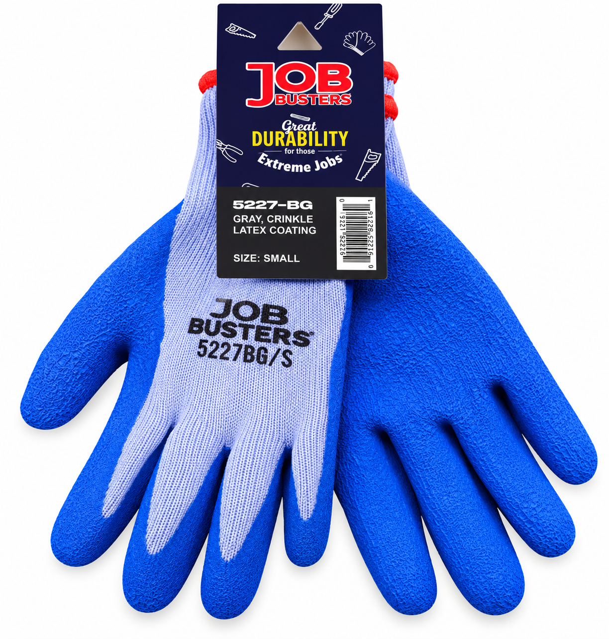 GRAY WORK GLOVE
SMALL
ITEM # 5227-BG-S
144 CS/PK