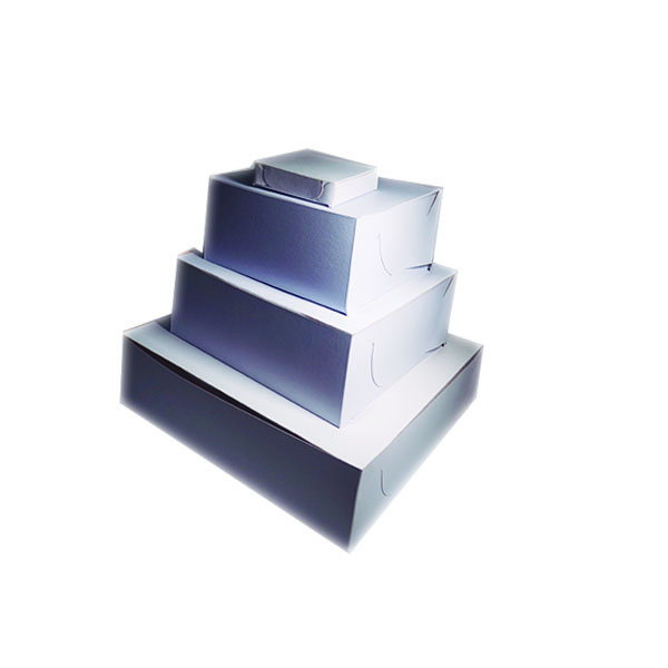 Cajas tortas blanca