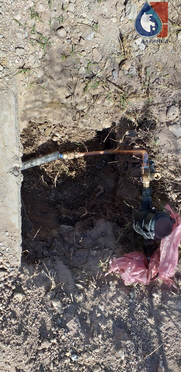 CONEXIÓN E INSTALACIÓN DE MEDIDOR EN CALLE  FRANCISCO GOYTIA, COL. LOS PINOS