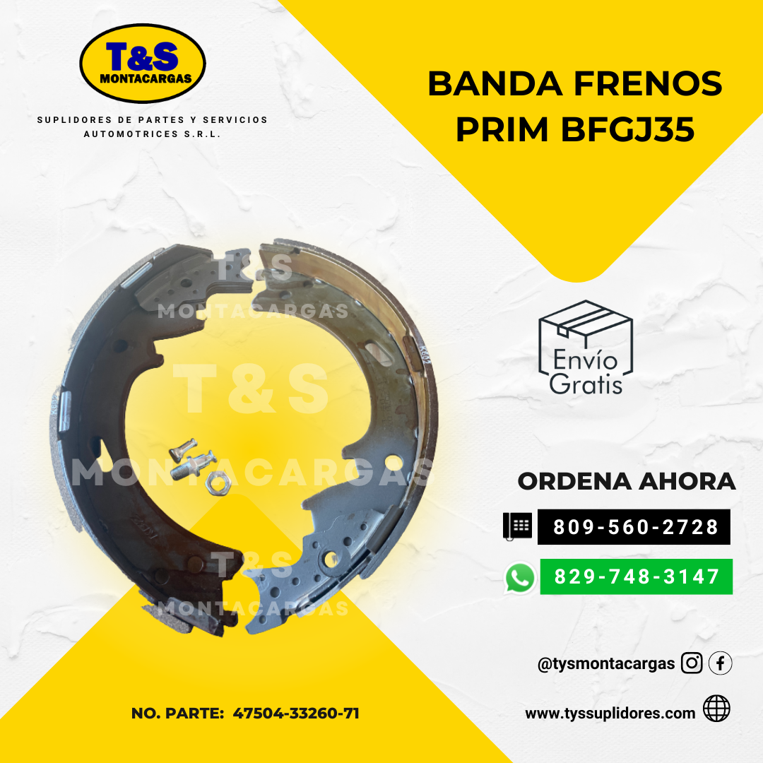 BANDAS DE FRENOS