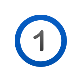 Number one icon