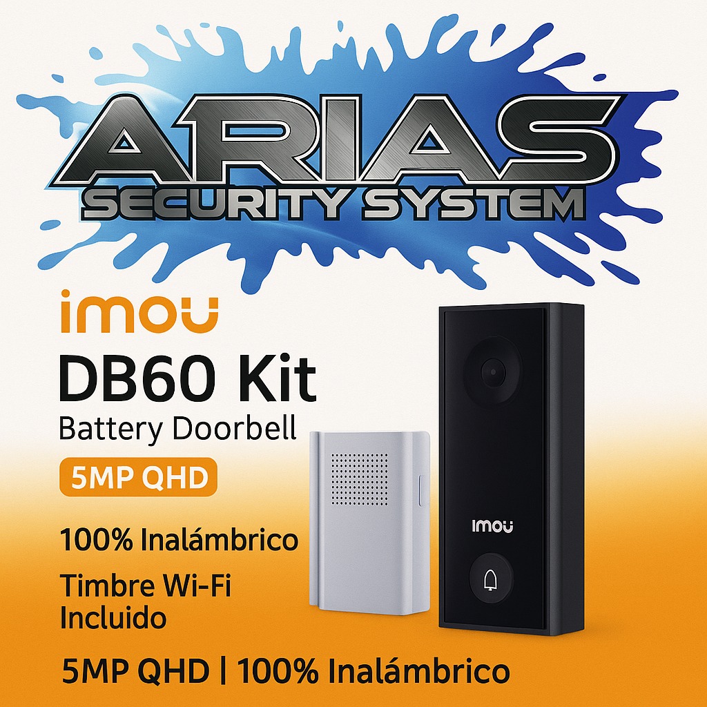 Promoción de cámara de seguridad IP-K35 con características: 3 megapíxeles, CMOS progresivo, H.264, MJPEG, 20-30FPS, vista horizontal de 100°, soporte nube, Wi-Fi y micro ranura SD.