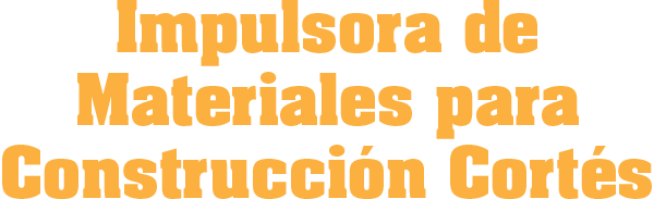 Venta de cemento – Impulsora de Materiales para Construcción Cortés – Tetela