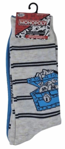 43MY161MCCZA-IVH
2PK MEN CREW SOCKS MONOPOLY 6-12
UPC: 193159193218
60 CS PACK
