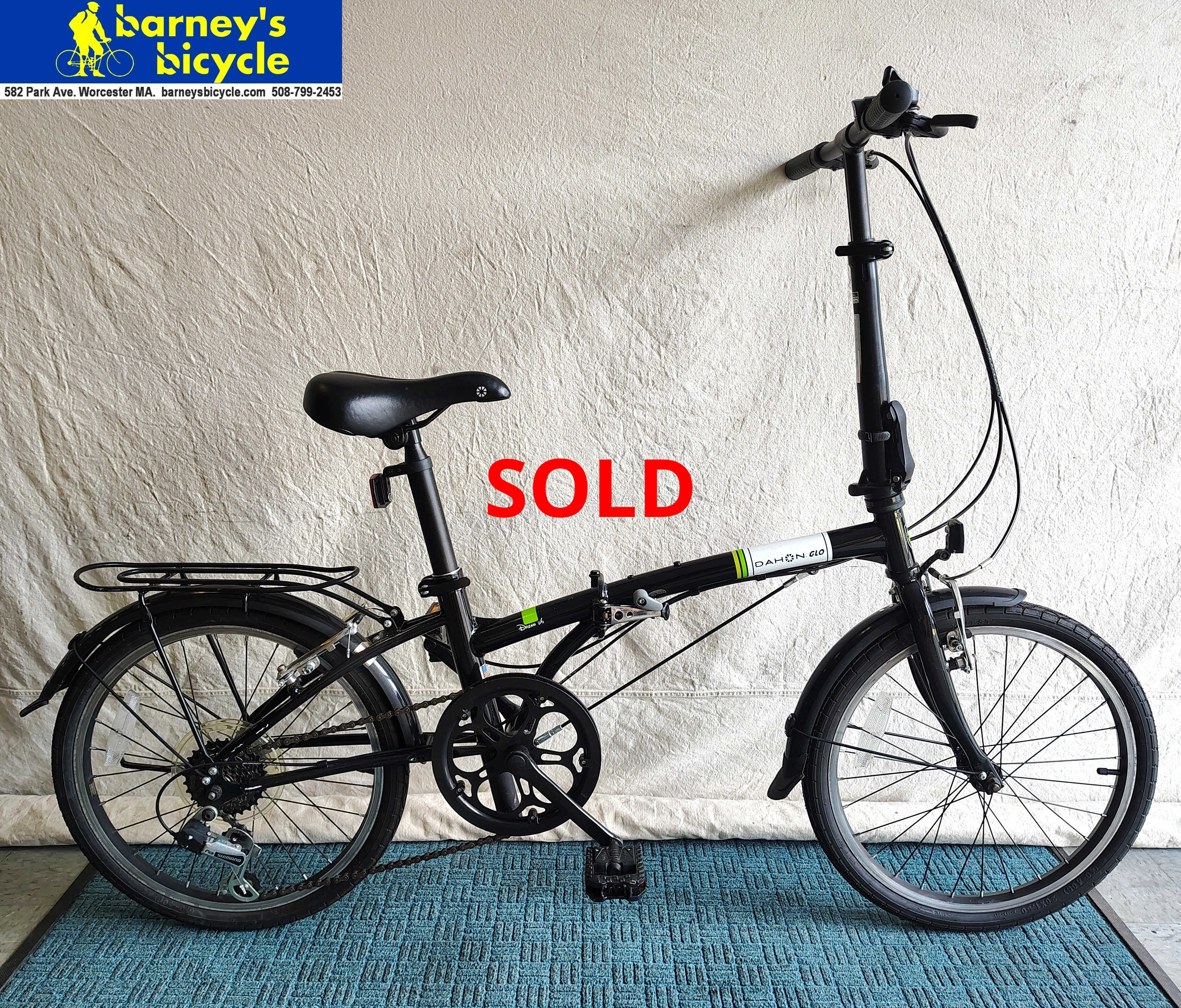 Dahon Dream E6
20" Wheel, Folding Bike
$449.00 (Professionally Tuned)
