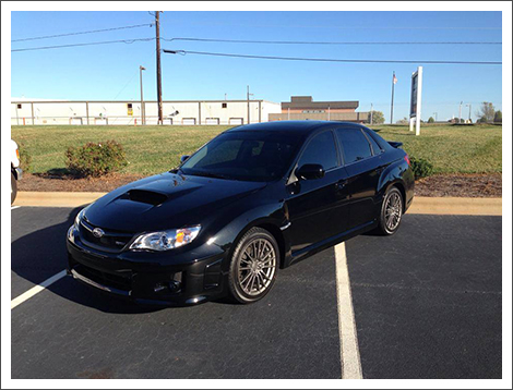 Image of tinted 2014 subaru||||