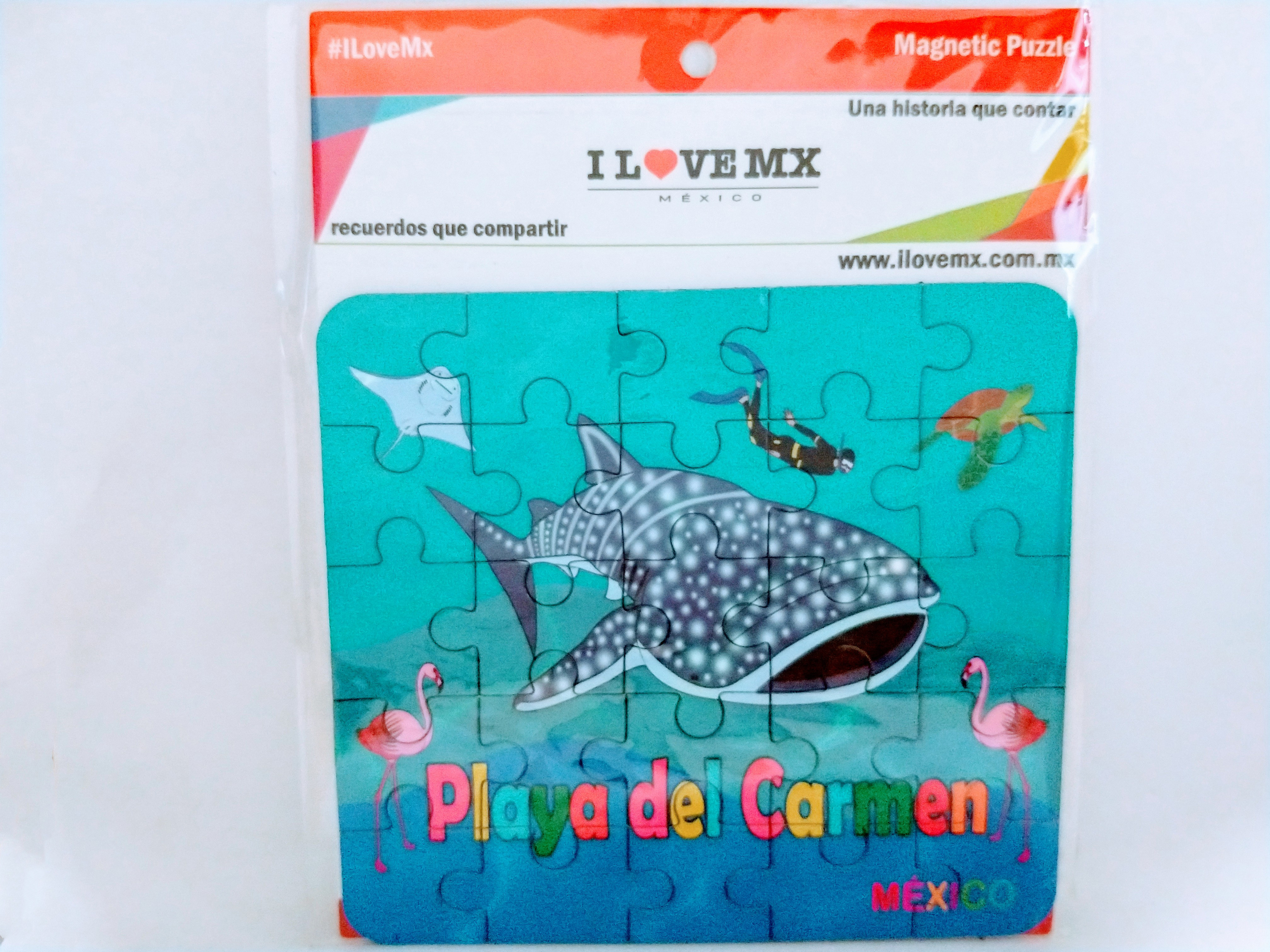 IMÁN ROMPECABEZAS
PLAYA DEL CARMEN
11cm Ancho
10cm Alto