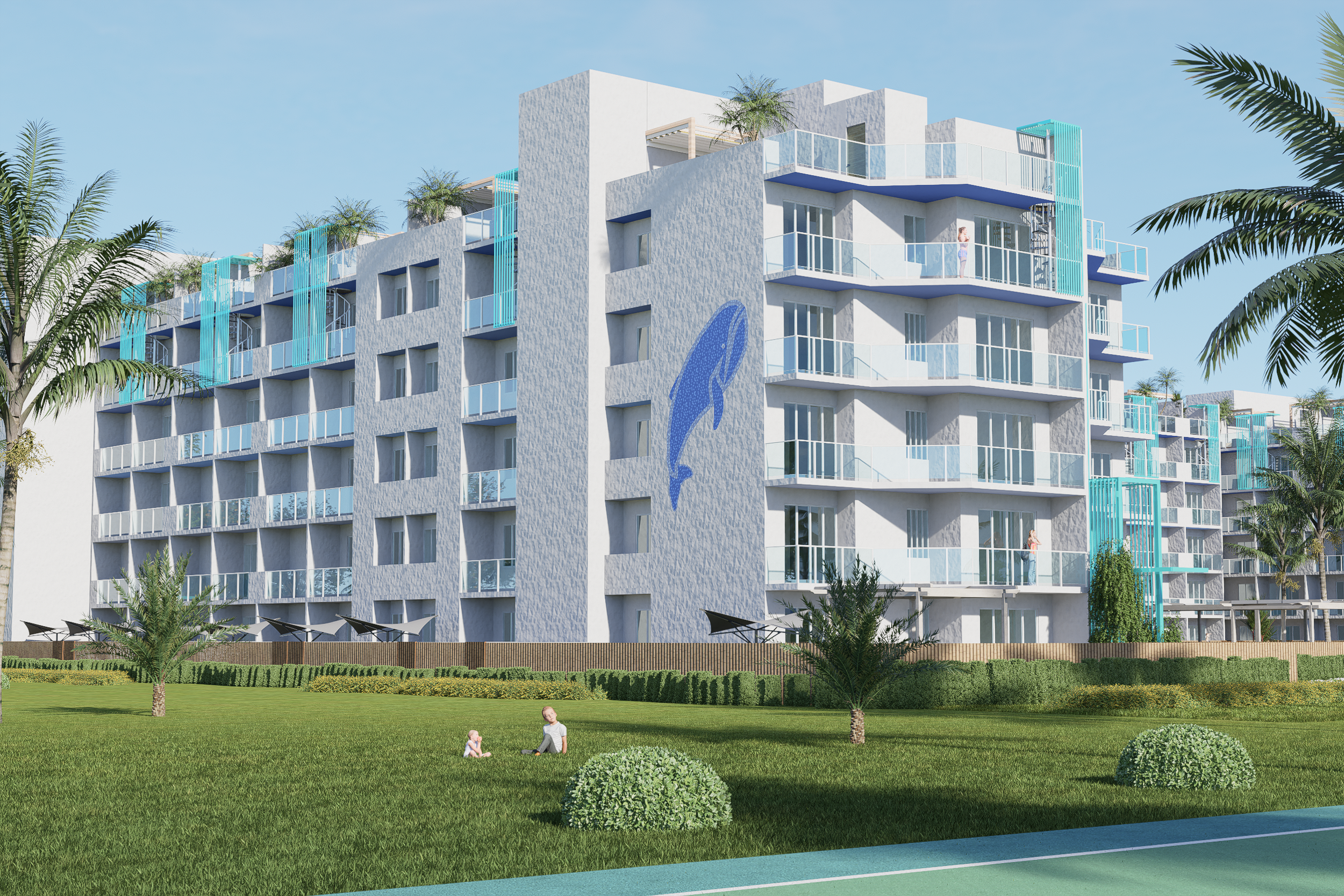 Dentro de un parque temático con más de 100 atracciones y amenidades.