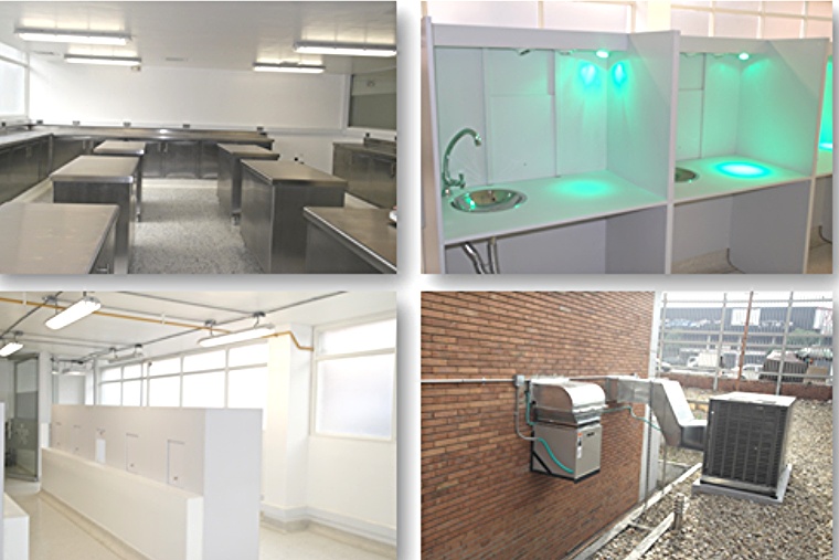 SENA PALOQUEMAO-CENTRO NACIONAL DE HOTELERÍA,TURISMO Y ALIMENTOS:
laboratorios LFQ,MF y sensorial,ambientes y talleres de formación.