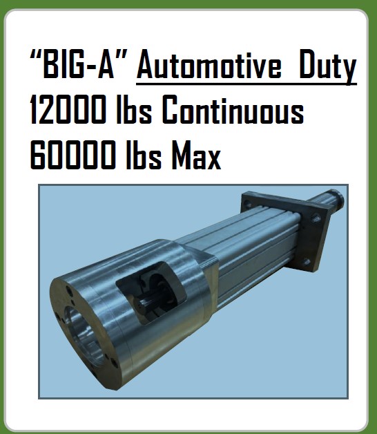 Electric Cylinder - BIG-A - Automotive Duty