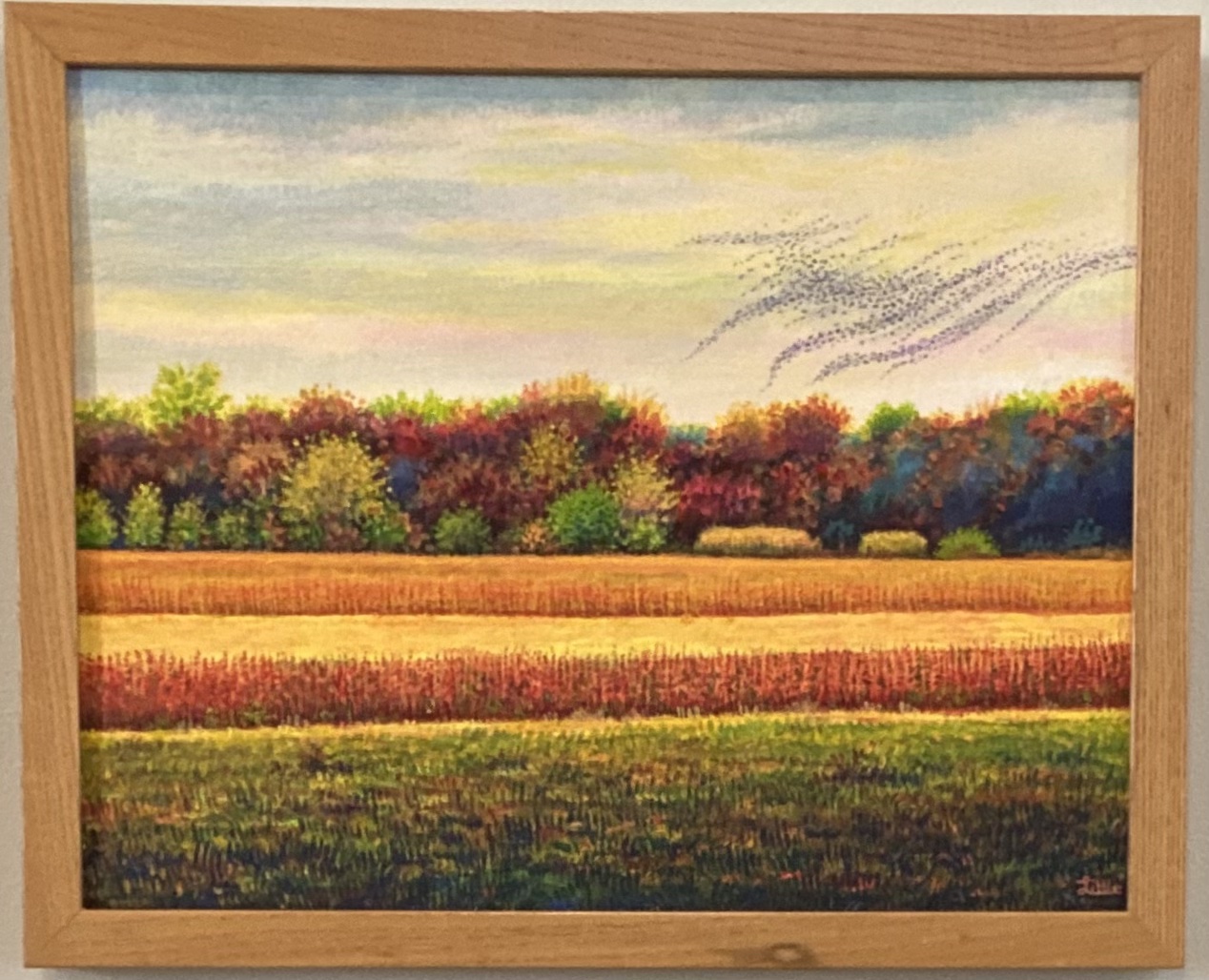 The Purr of Harvest
Acrylic
14" X 11"
$550.