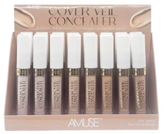 KL283MIX
COVER VEIL CONCEALER
24 PC DISPLAY
