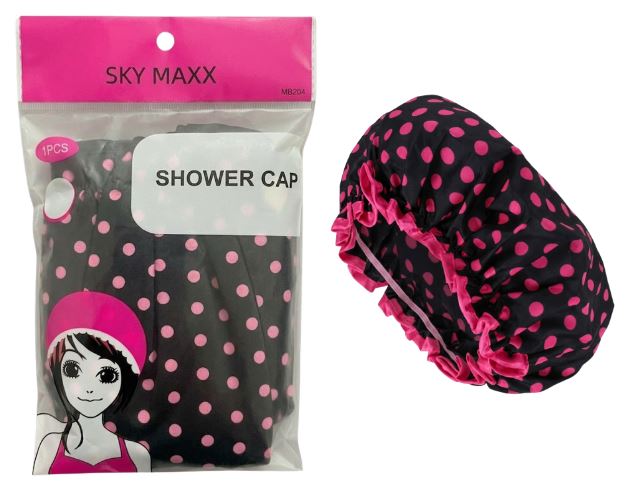 MB203
BLACK SHOWER CAP
UPC: 712345672032
144 CS/PK