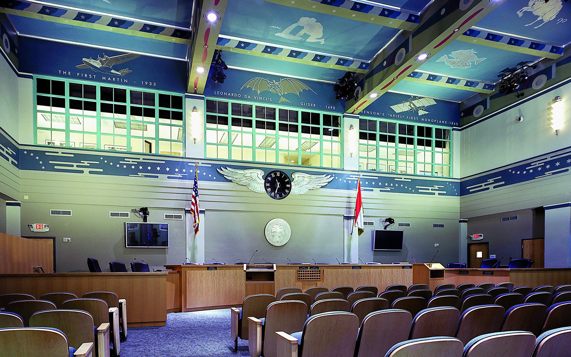 City of Miami Florida Commissioners Chambers