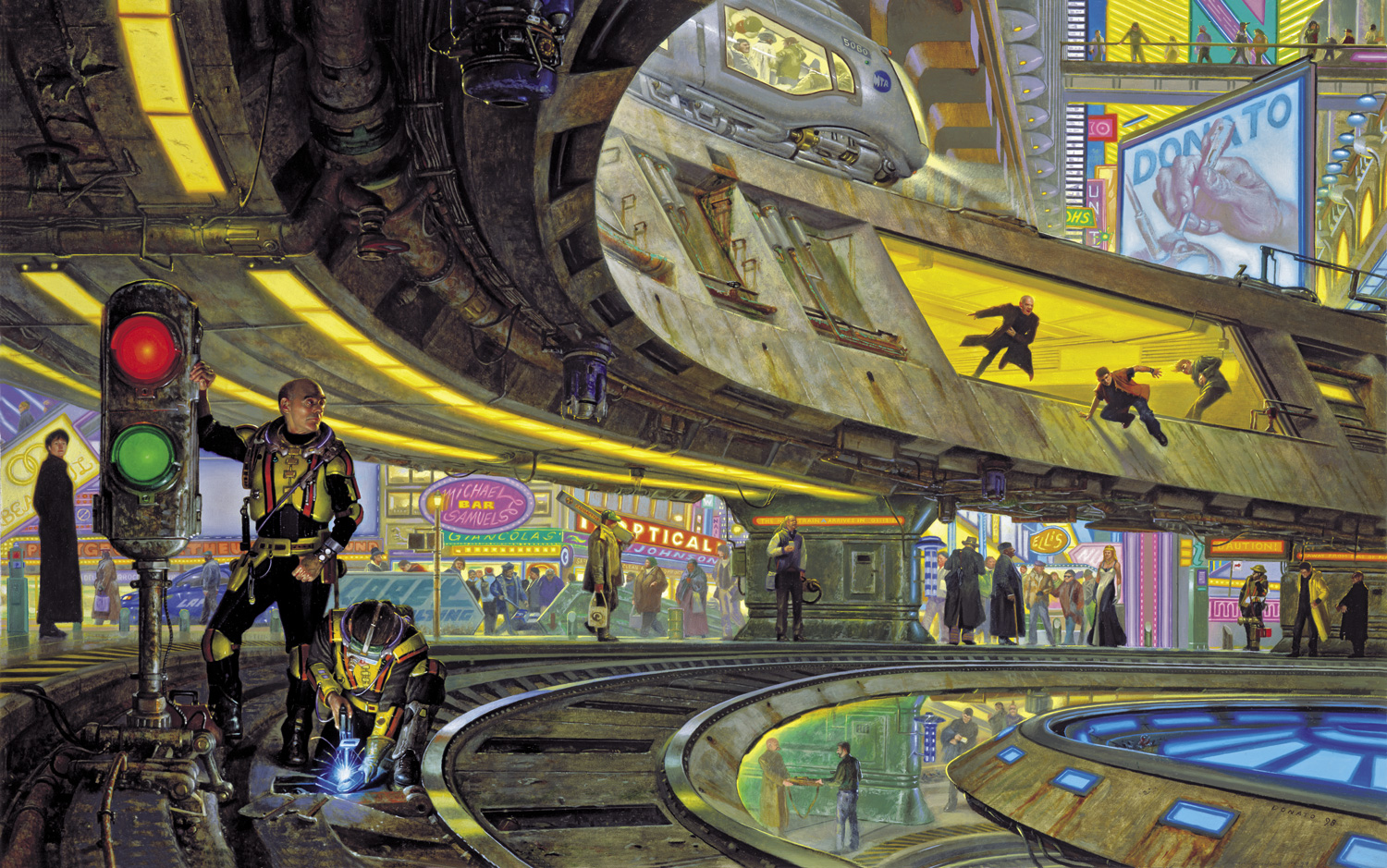 INHERITORS OF EARTH
34" x 22" Oil on Panel 1998