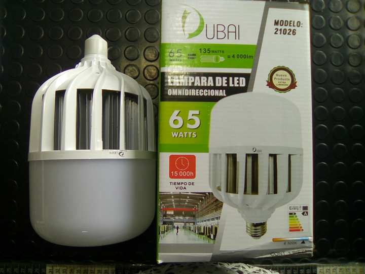 FOCO OMNIDIRECCIONAL 65W
CÓDIGO: 21026
MARCA DUBAI
