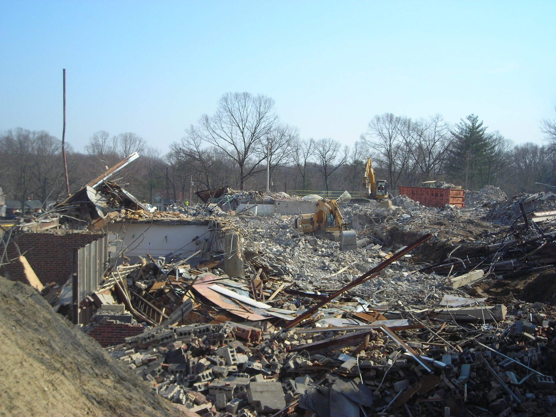 Elementary School Demolition