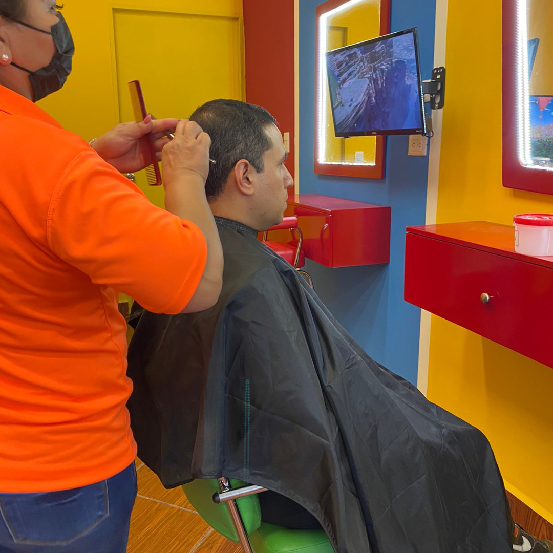 Colourful alphabet letters