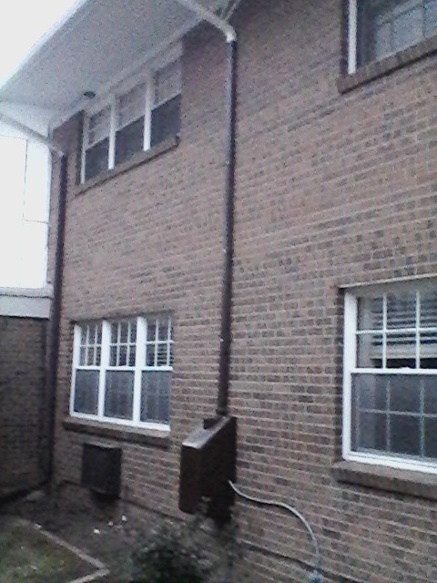 outdoor system with rectangular tubing and cosmetic fan shroud 