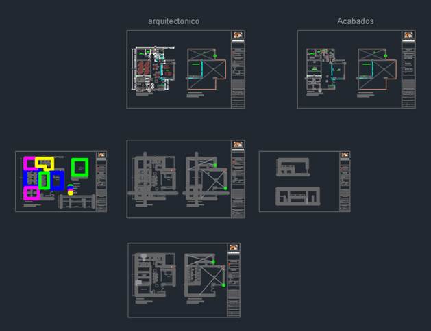 Planos del proyecto "Capacítate para el Empleo" Fundación Carlos Slim