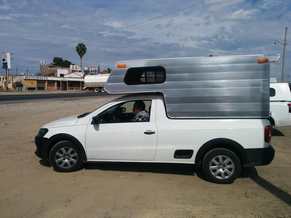 campers volado pick up de aluminio