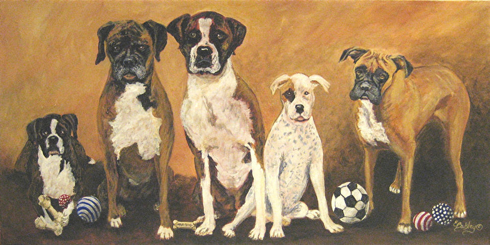 Final Painting - Acrylic on Gallery Canvas