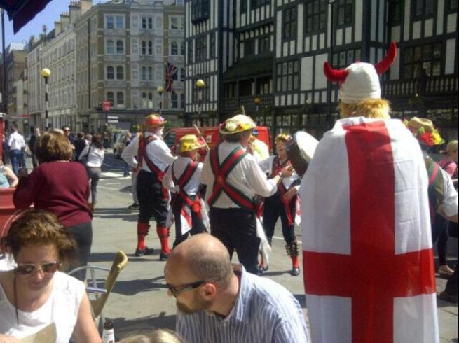 Dancing outside Liberties