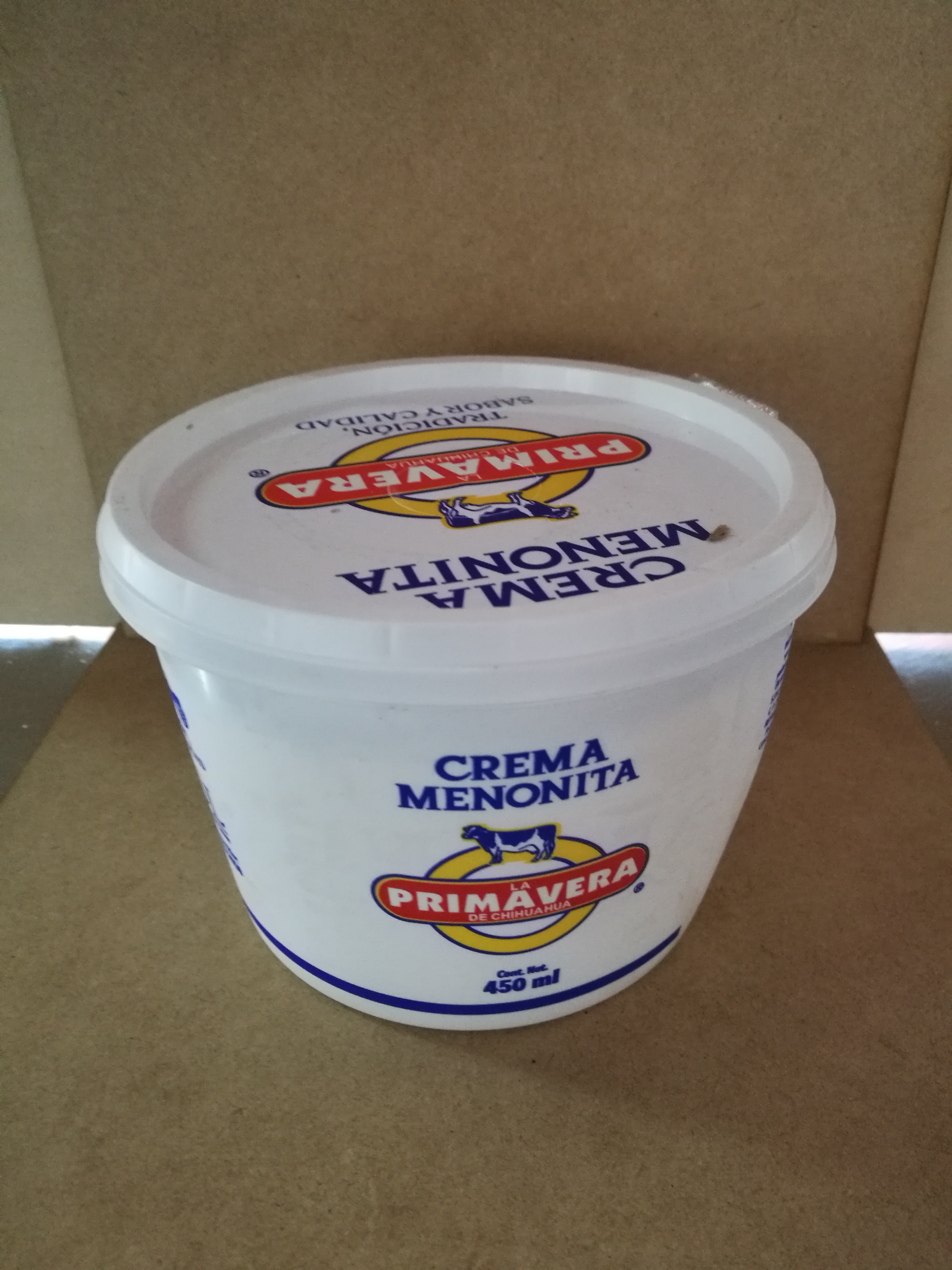 Crema menonita, de 426 ml.
$32.00 la pieza, precio mayoreo.
$38.00 la pieza, precio menudeo.