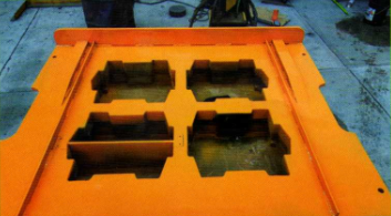 Molde para peza espcial
Con mitades desmontable.
Máquina: Fleming