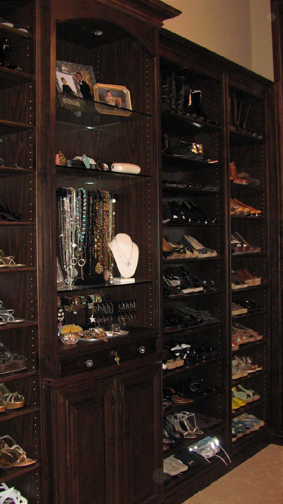 Custom Shoe Closet