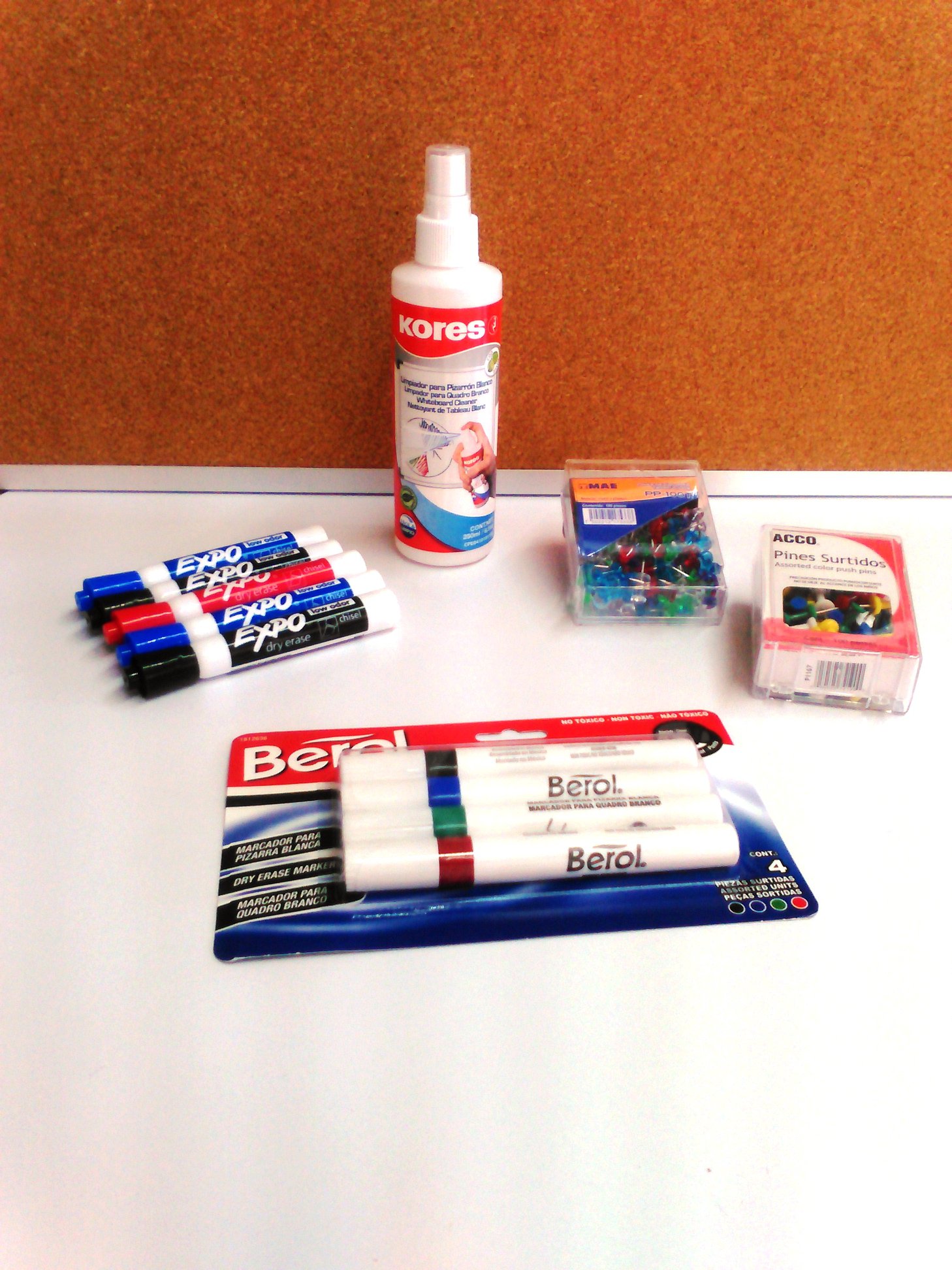 Material para pizarron