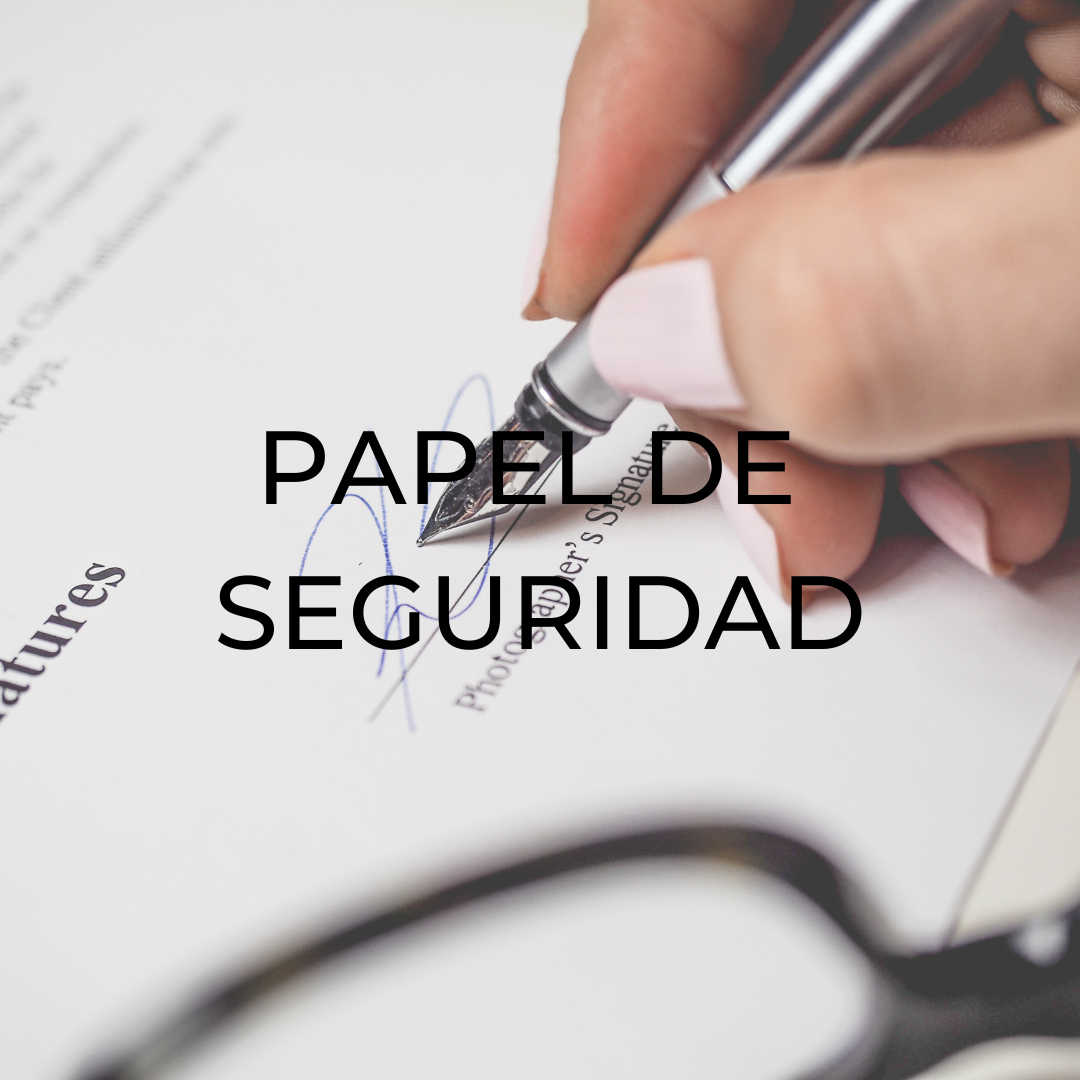 PAPEL DE SEGURIDAD