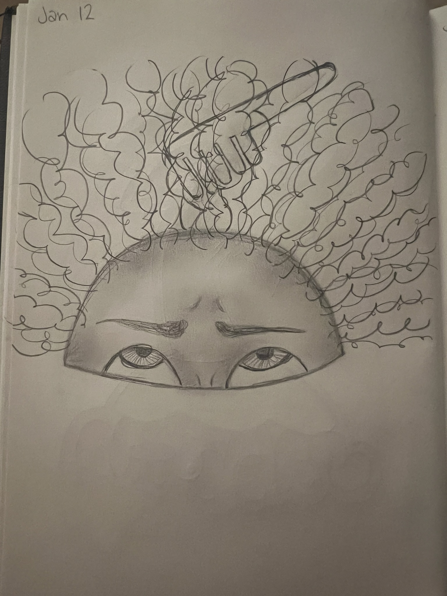 "Day 12 - Draw The Date Challenge" 2025
