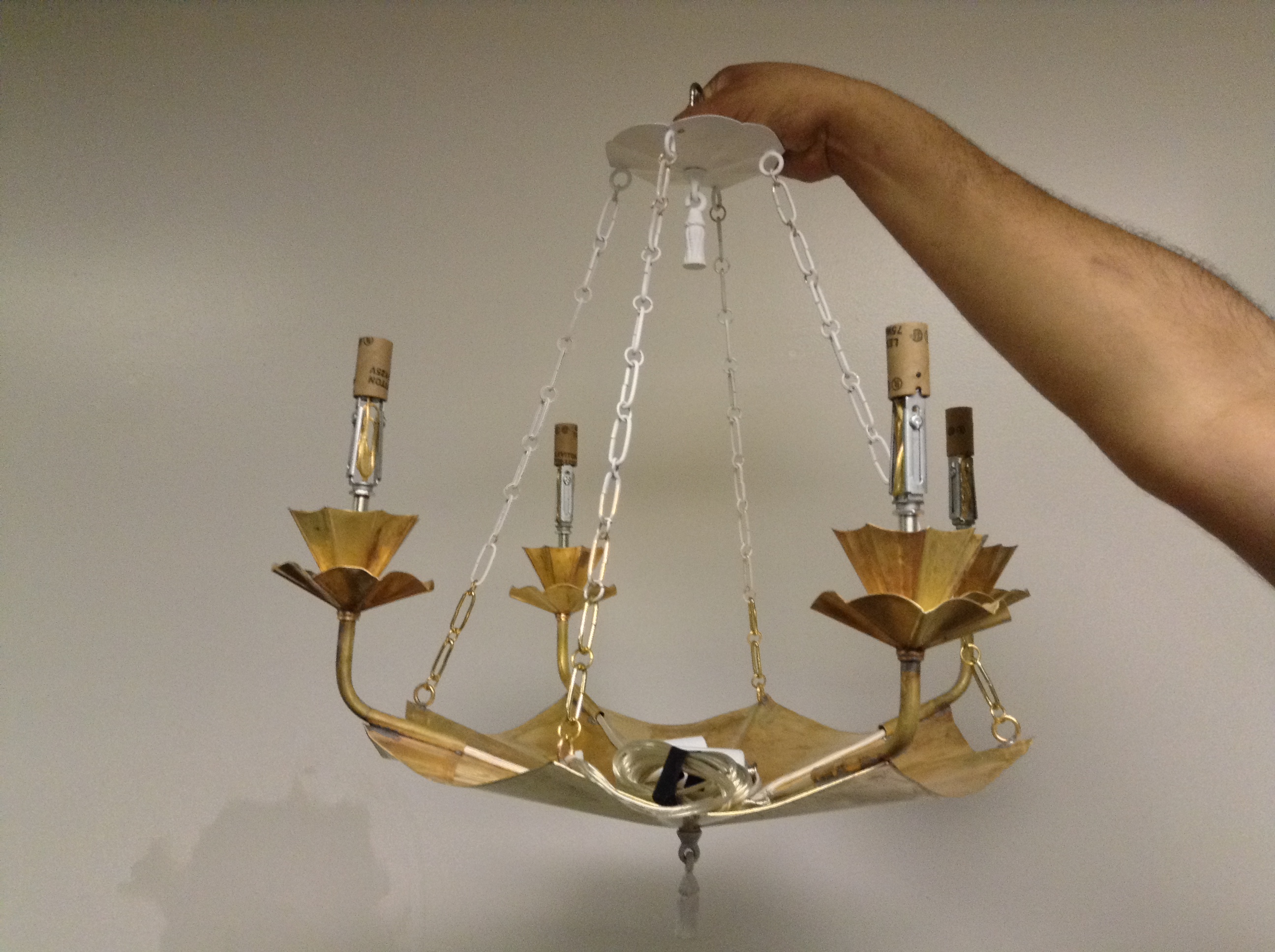 Pic 574 - Umbrella  (not finish) Brass