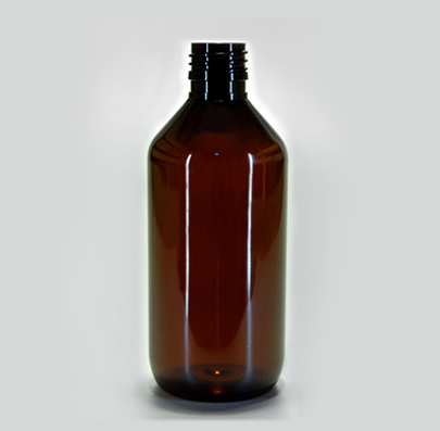 BOTELLA 240 ML CIL AMBAR 
