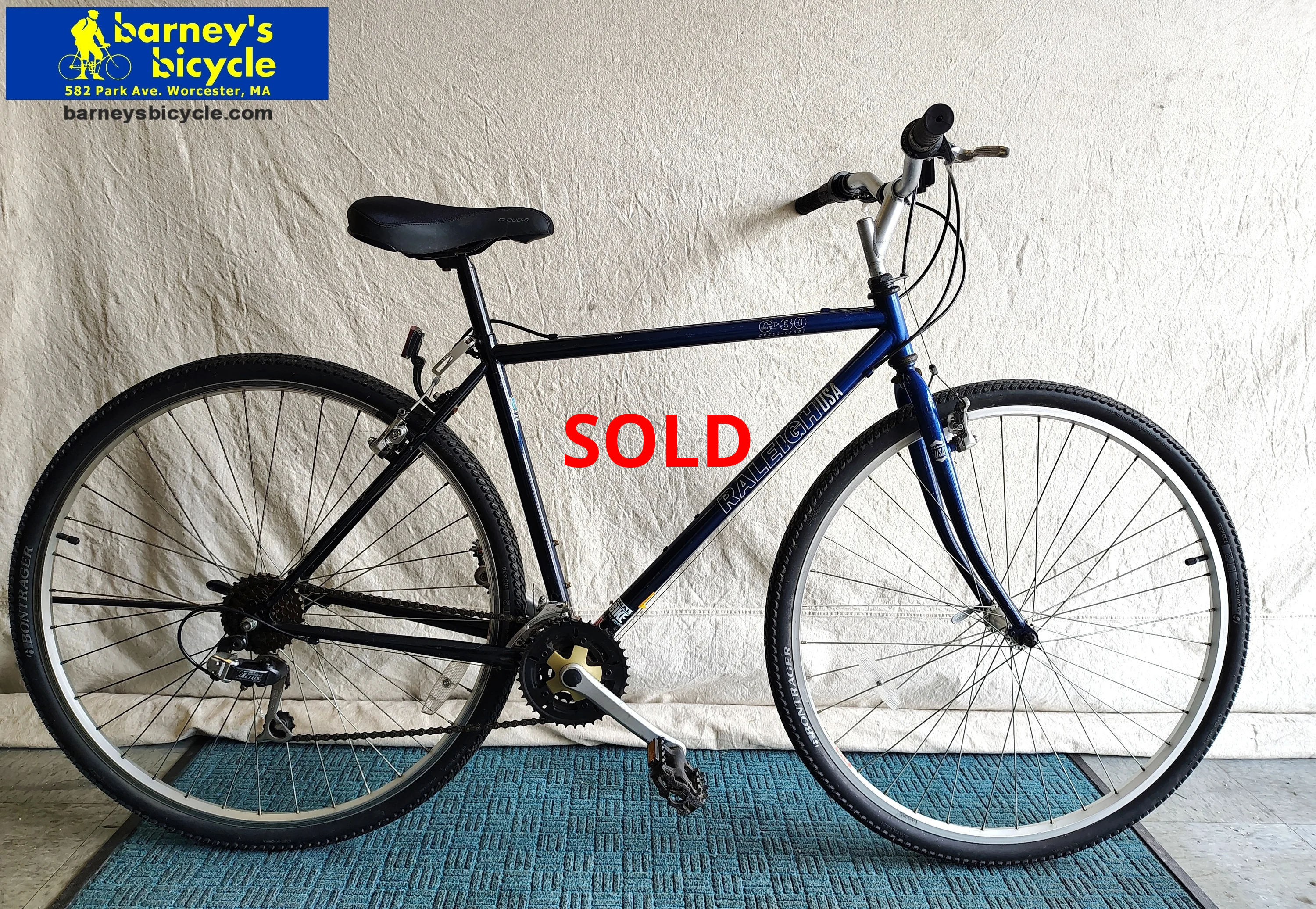 Raleigh C-30
Frame Size: 19" LG / Rider Height: 5'9-6'0
$299.00 (Professionally Tuned)


