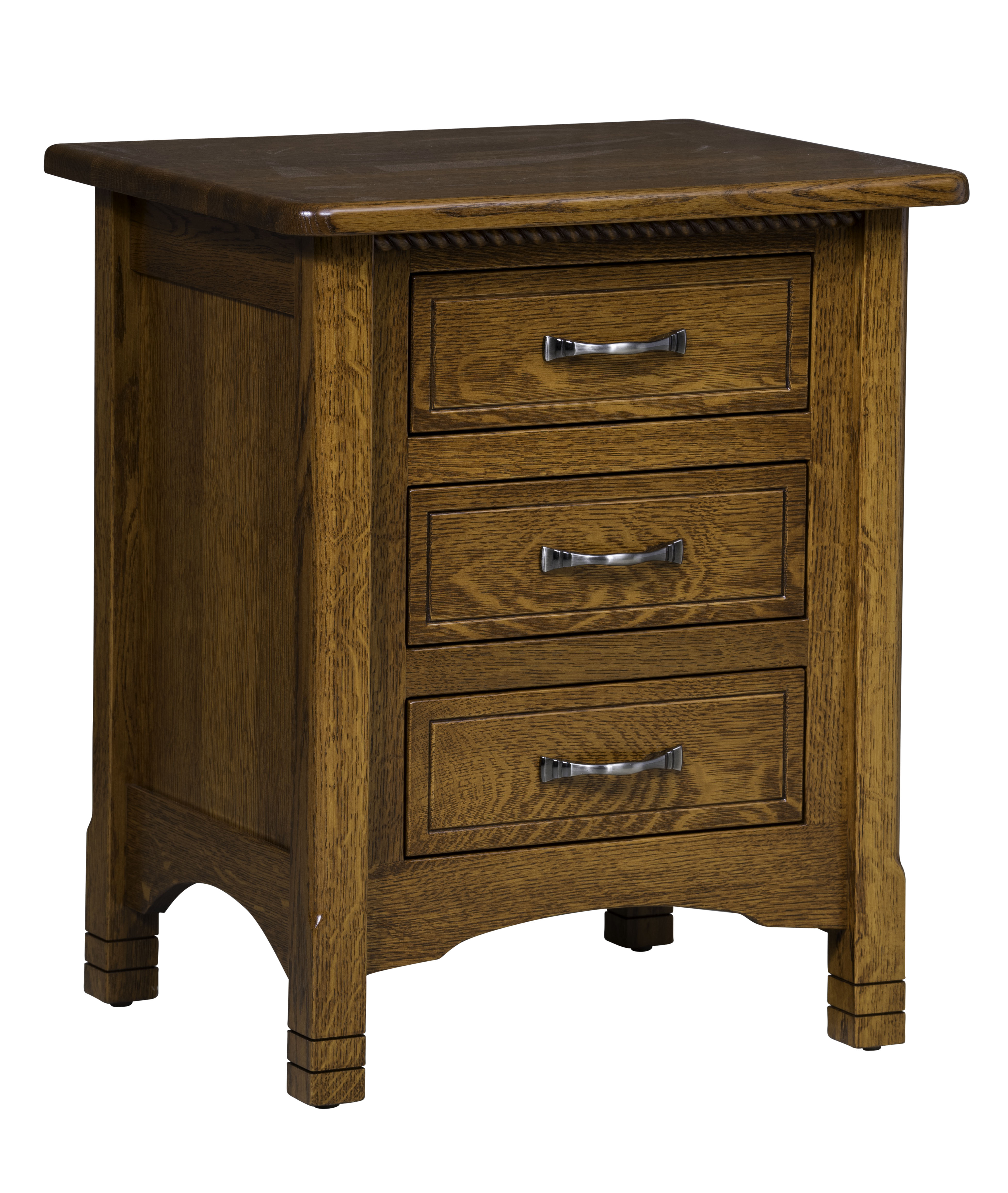 West Lake 3 Drawer Nightstand-#28