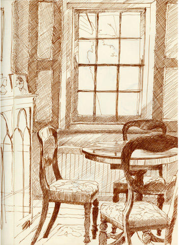 Traditional wax (Pen and Ink)