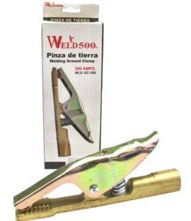 PINZA DE TIERRA
MCA. WELD500
TIPO JACKSON

Modelo WLD*GC-3 (300 amperes)
Modelo WLD*GC-5 (500 amperes)