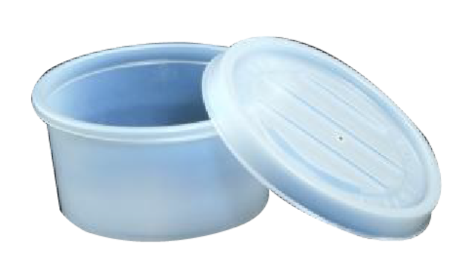 Envase #4 onz 20/50 TE
Código: 556

Tapa para envase #3, #4, #5 20/50 TE
Código: 408