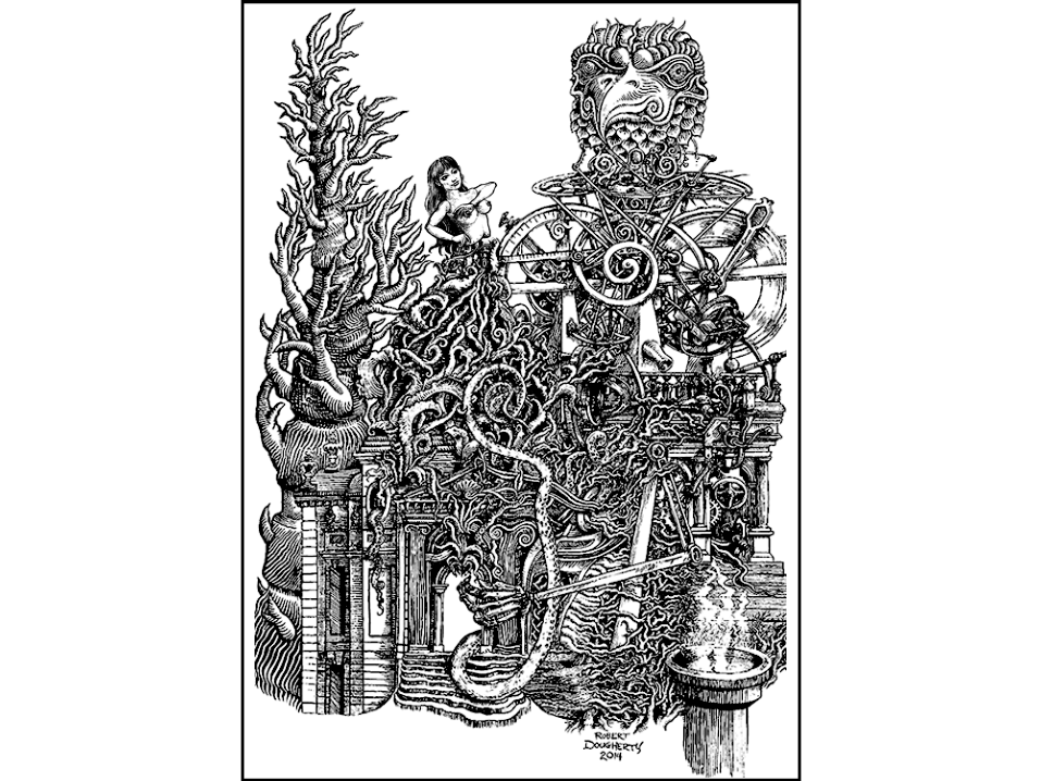 The Clockwork Eagle & the Mechanical Mermaid