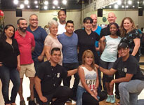 Salsa Dance Students after class