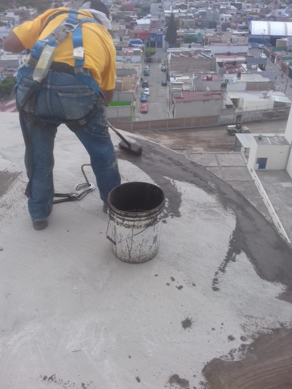 Aplicación der Impermeabilizante Prefabricado