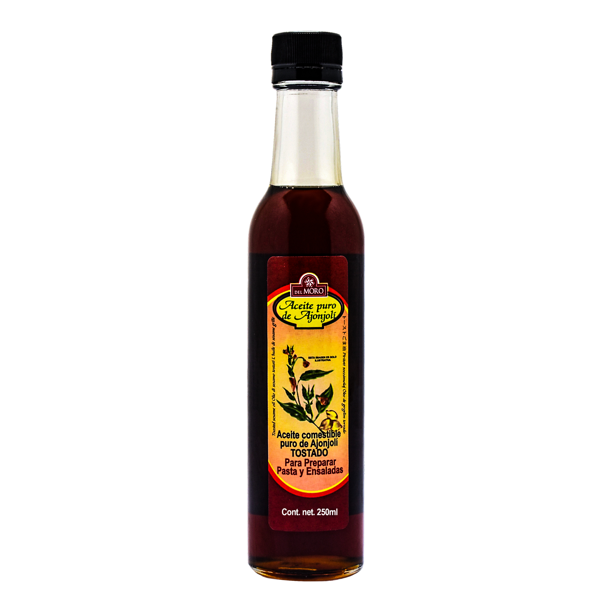 Del Moro - Aceite de ajonjolí tostado